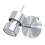 Natasja LED-Wandleuchte Stahl Silber 0