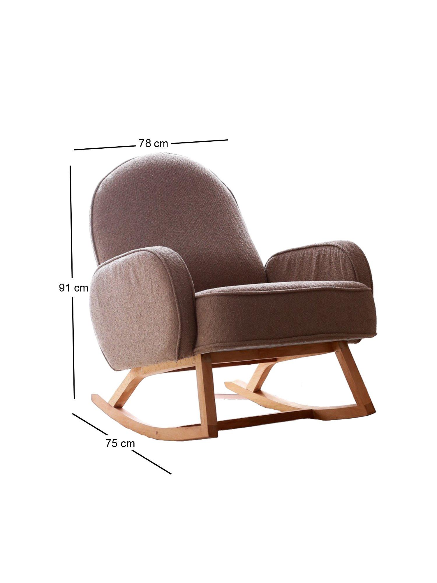 Yoko Armchair Velvet Brown 6