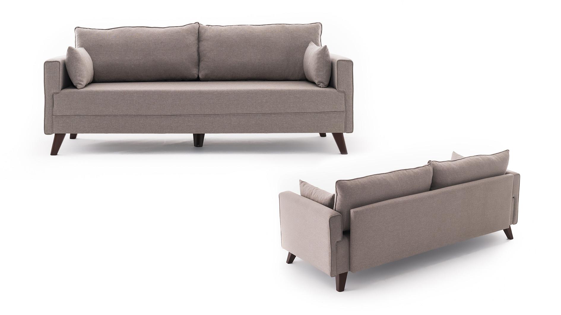 Bella Sofa 3-Sitzer Creme 5