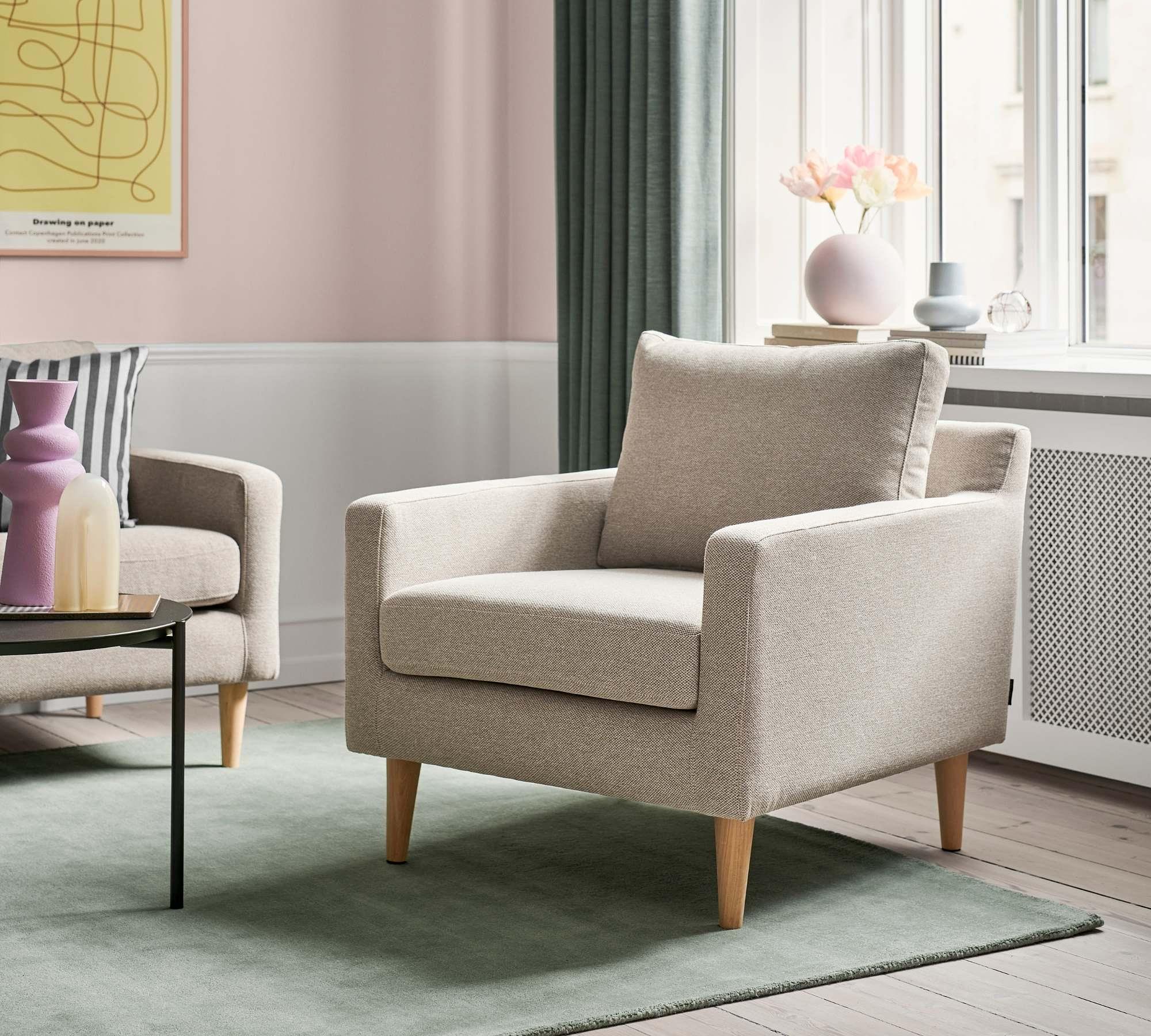 Astha Armchair Agnes Brown 2