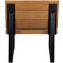 Banco Stuhl Holz Braun 5