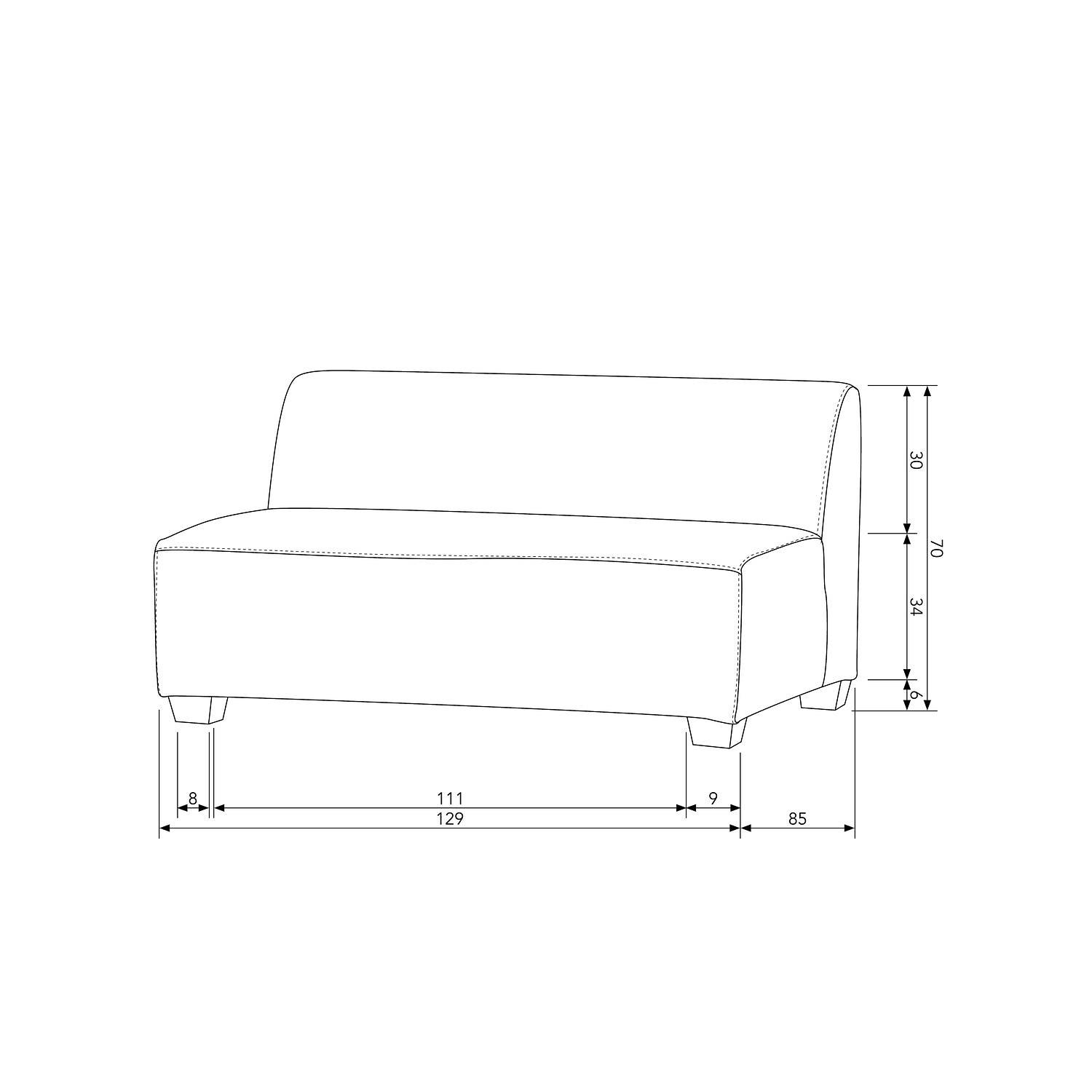 Hollandia 2-Sitzer Gartensofa Grün 8