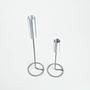 Set of metal candle holders 1970s 3