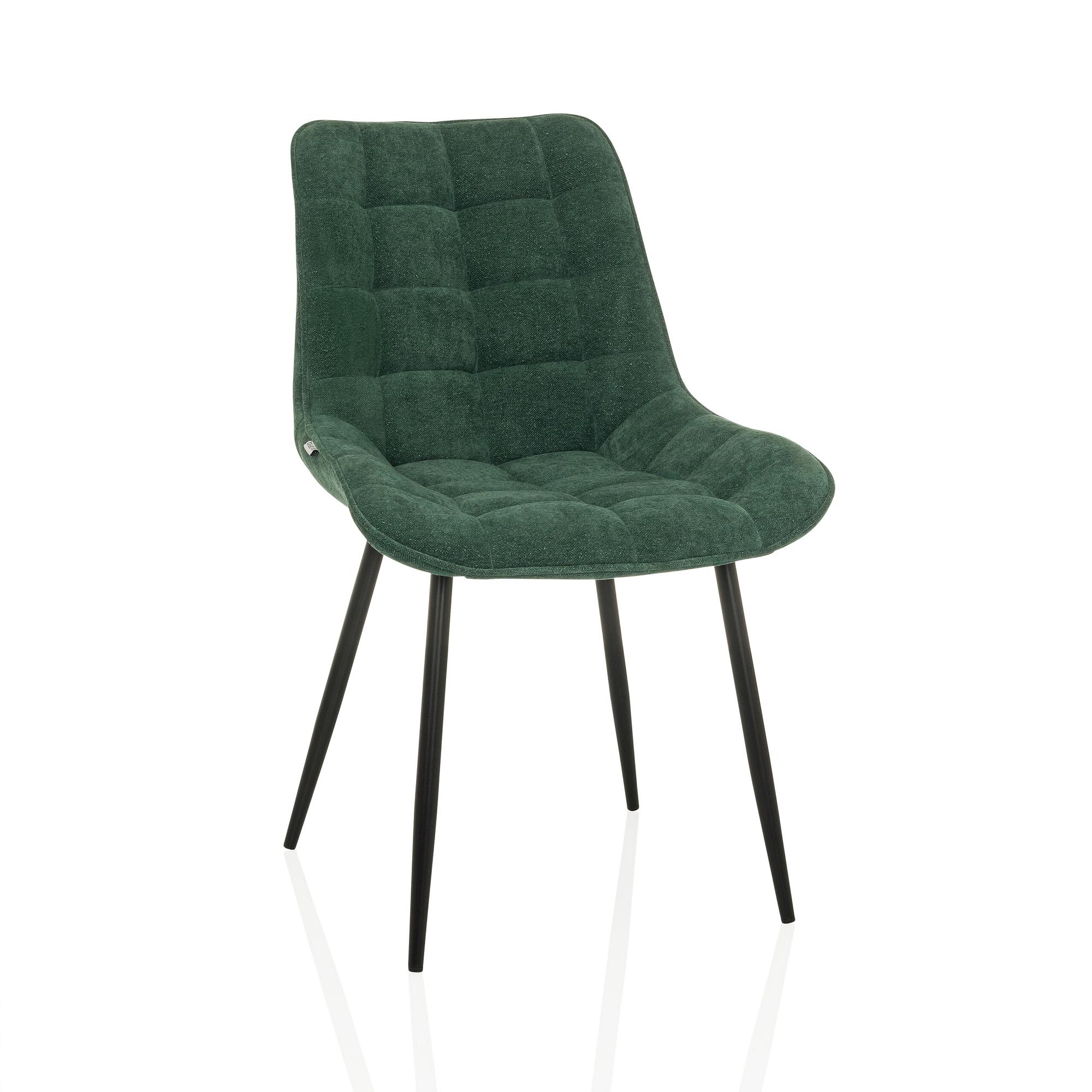 ELARIS Dining chair fabric green 0