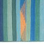 Kilim Gashgai Teppich Wolle Blau 1