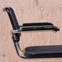 S 64 N Thonet Stuhl Metall Holz Schwarz 5