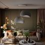 2-Flammig Wabi Sabi Dustfalls Pendelleuchte Beton Grau 4