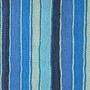 Kilim Gashgai Teppich Blau 3