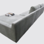 Astha Sofa Récamiere Rechts Planet Grey Green 7