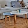 Beluga Couchtisch Linoleum Mushroom Ø 57cm 5