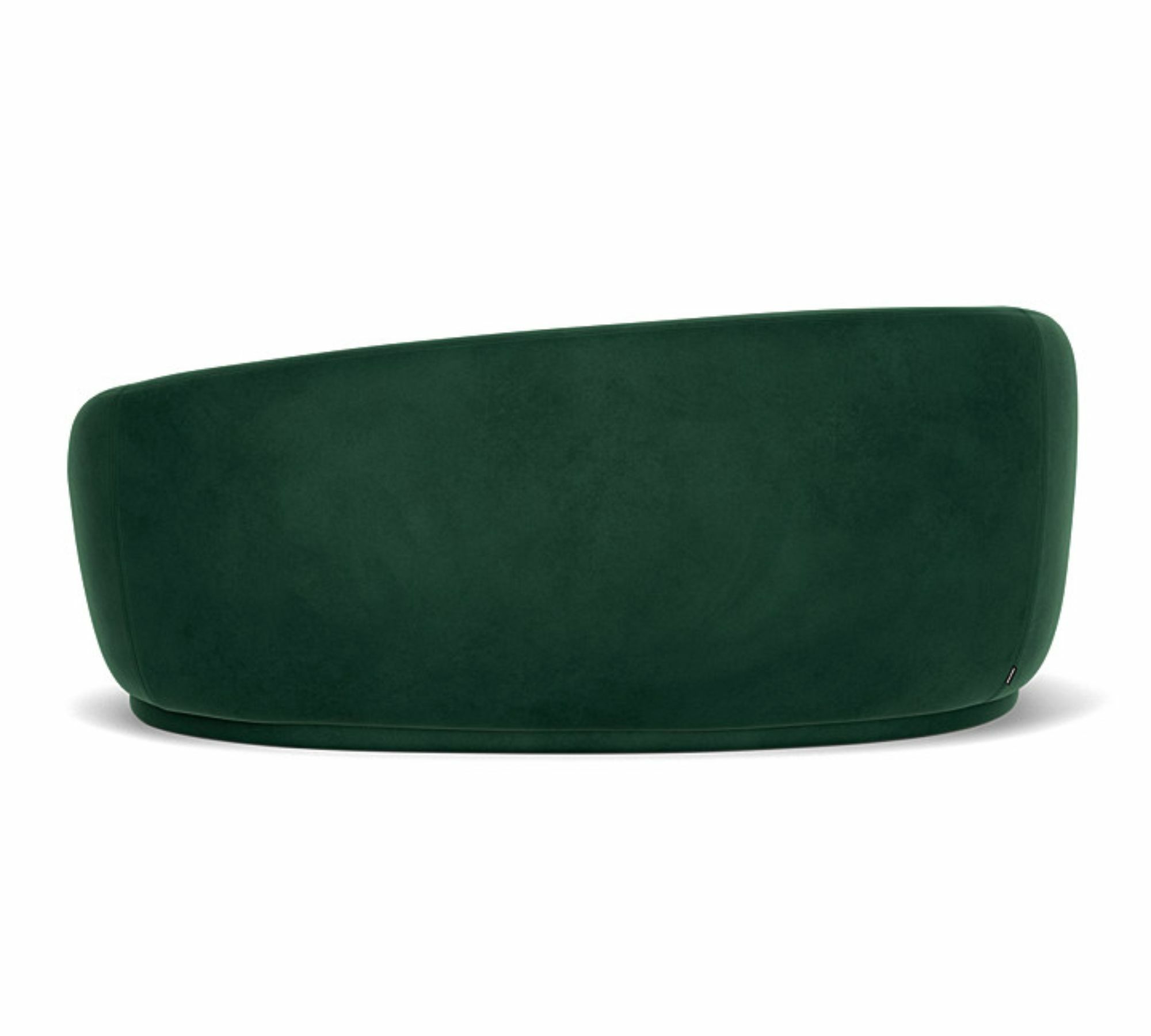 Rose 2,5-Sitzer Sofas Velour Lux Dark Green 3