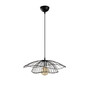 Modern pendant lamp with black metal struts 4