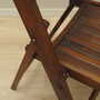 3x Chair Wood Brown 1990s 8