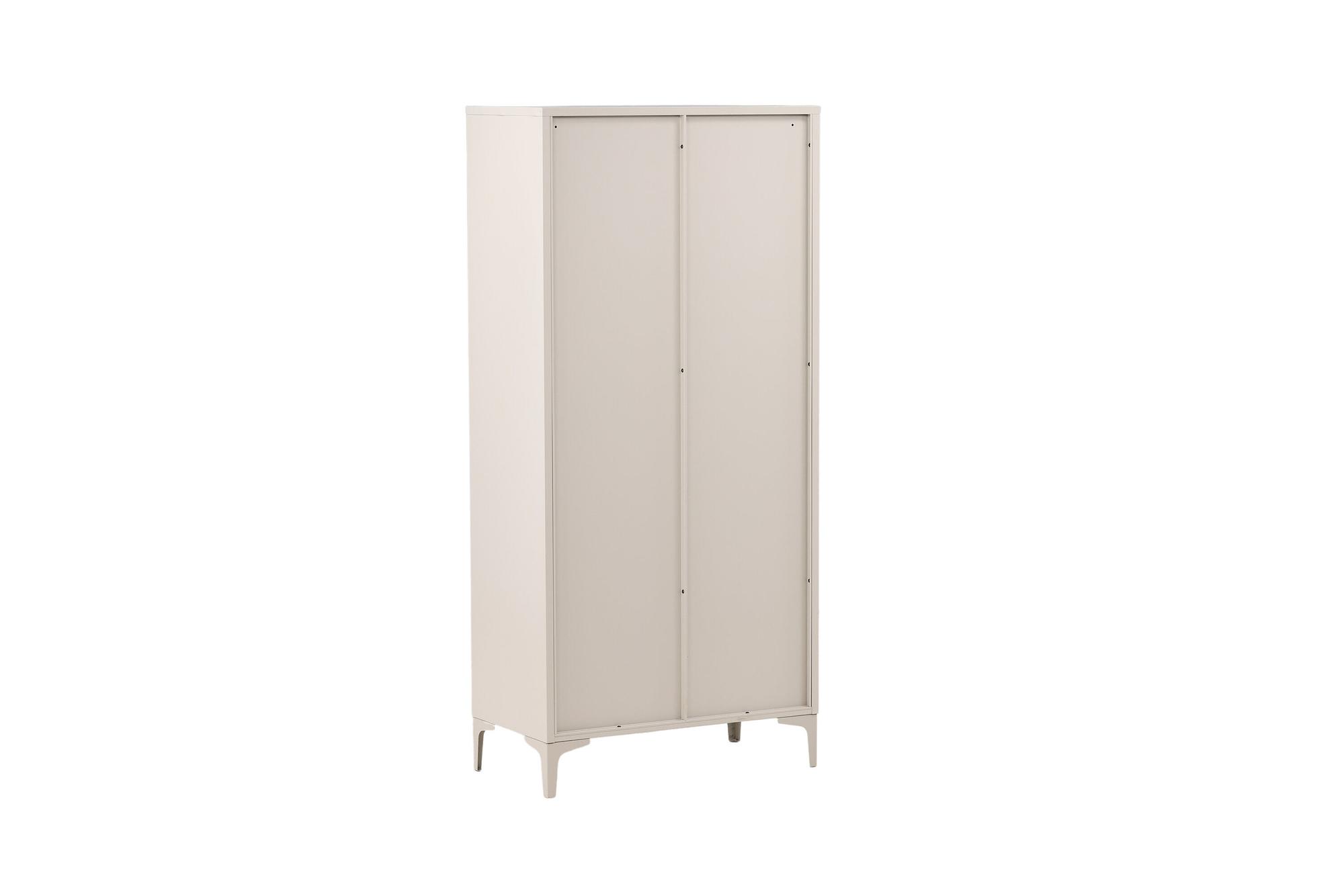 Piring Kleiderschrank Stahl Beige 5