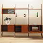Ergo Shelf System Teak Wood 1960s 2