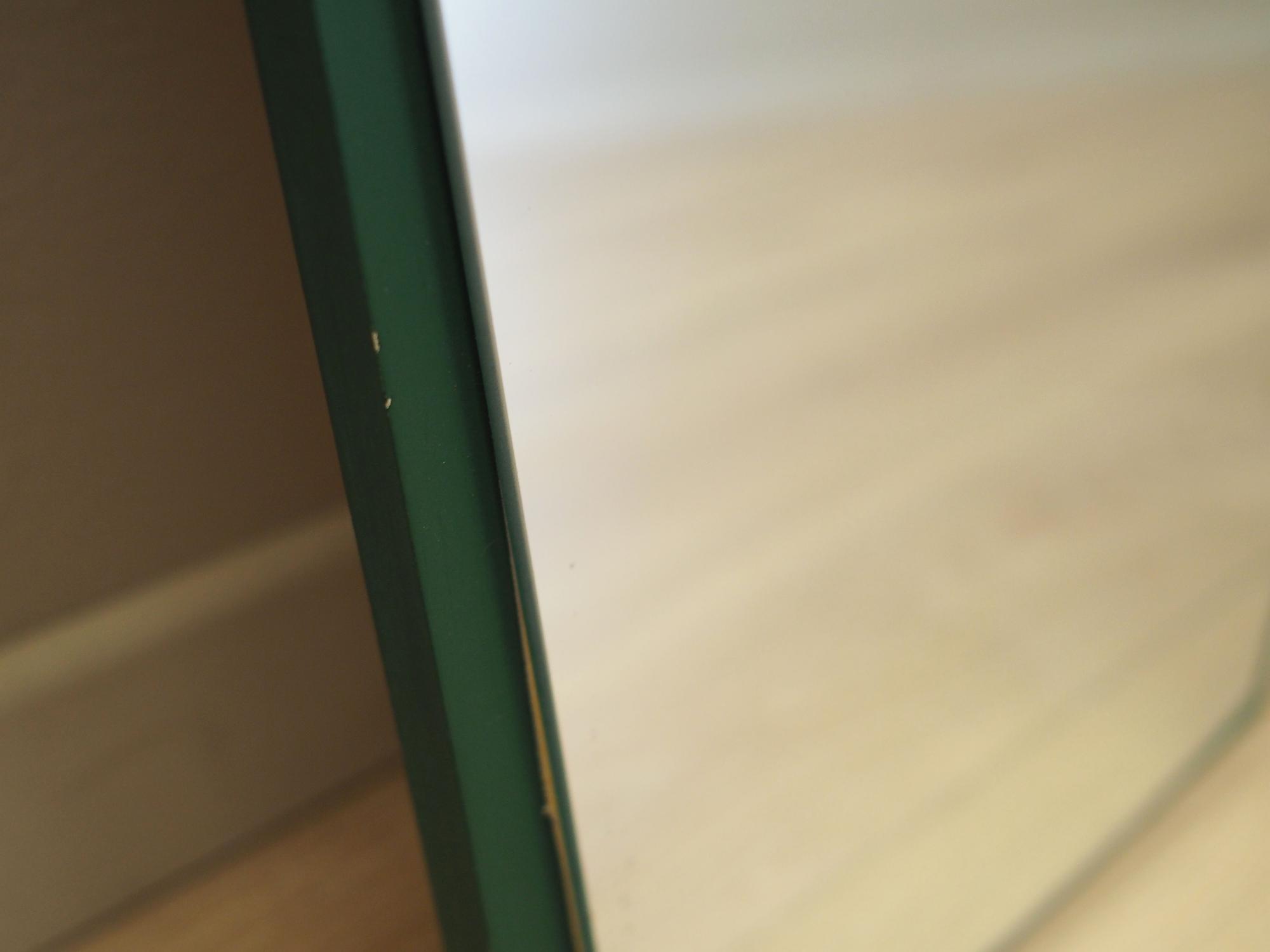 Mirror Pine wood 1970s 9