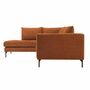 Noa Sofa Récamiere Links Moss Rust 2