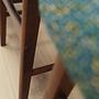 4x Dining chair teak 1970s 8