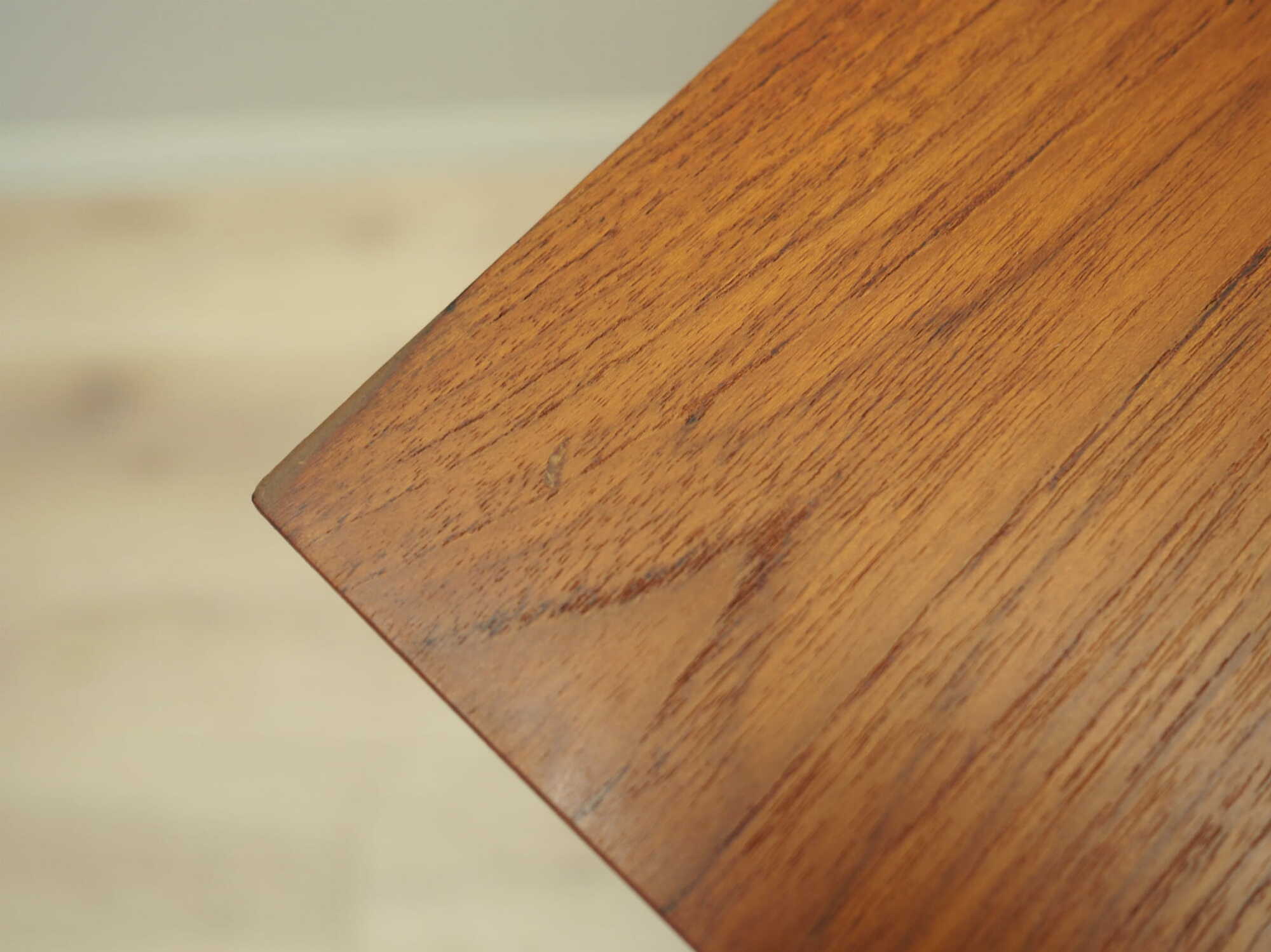 Vintage chest of drawers Teak wood Brown 1970s 6