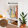 Omer Montessori Schrank Holz Nussbaum Gealtert 0