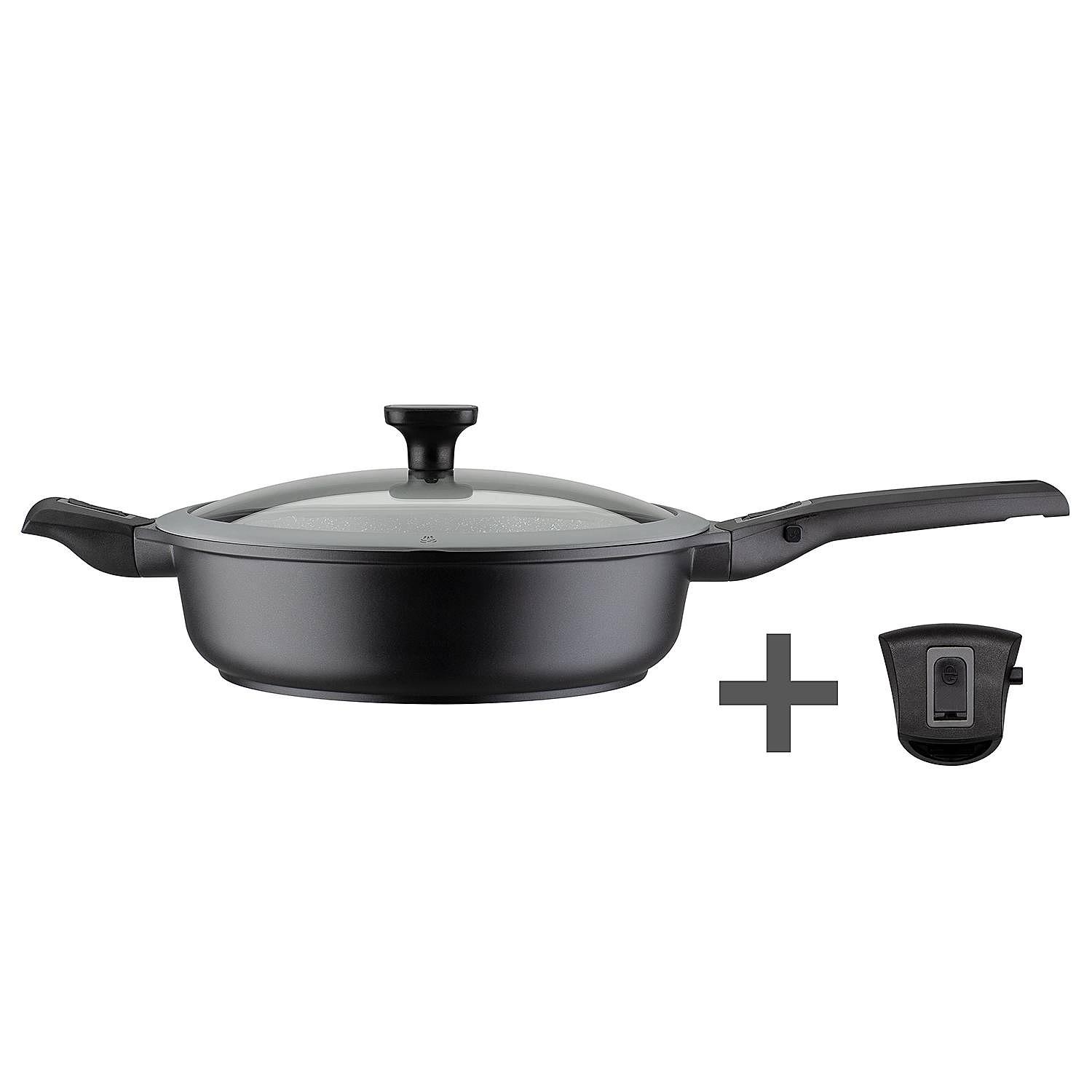 Schmorpfanne Easy Click 5-teilig Schwarz 1