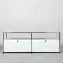 USM Haller Sideboard 2x1 Fächer Aufbau Reinweiß 0