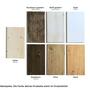 Kinderwaschbecken aus Holz und Metall sand 4