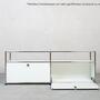 USM Haller Sideboard 2x1 Fächer Aufbau Reinweiß 2