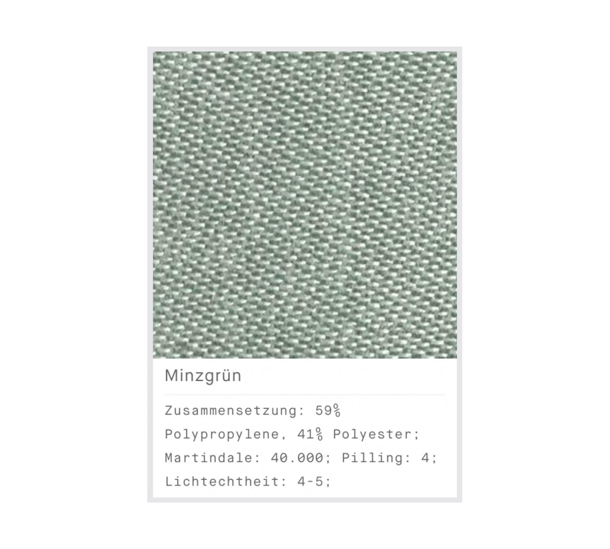 Minimalistisches Designer 3er Ecksofa Mintgrün 5