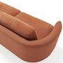 Elinor Sofa 3-Sitzer Danny Dusty Rose 3