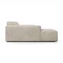 2-Sitzer Sofa Karen Récamiere Links Beige 5