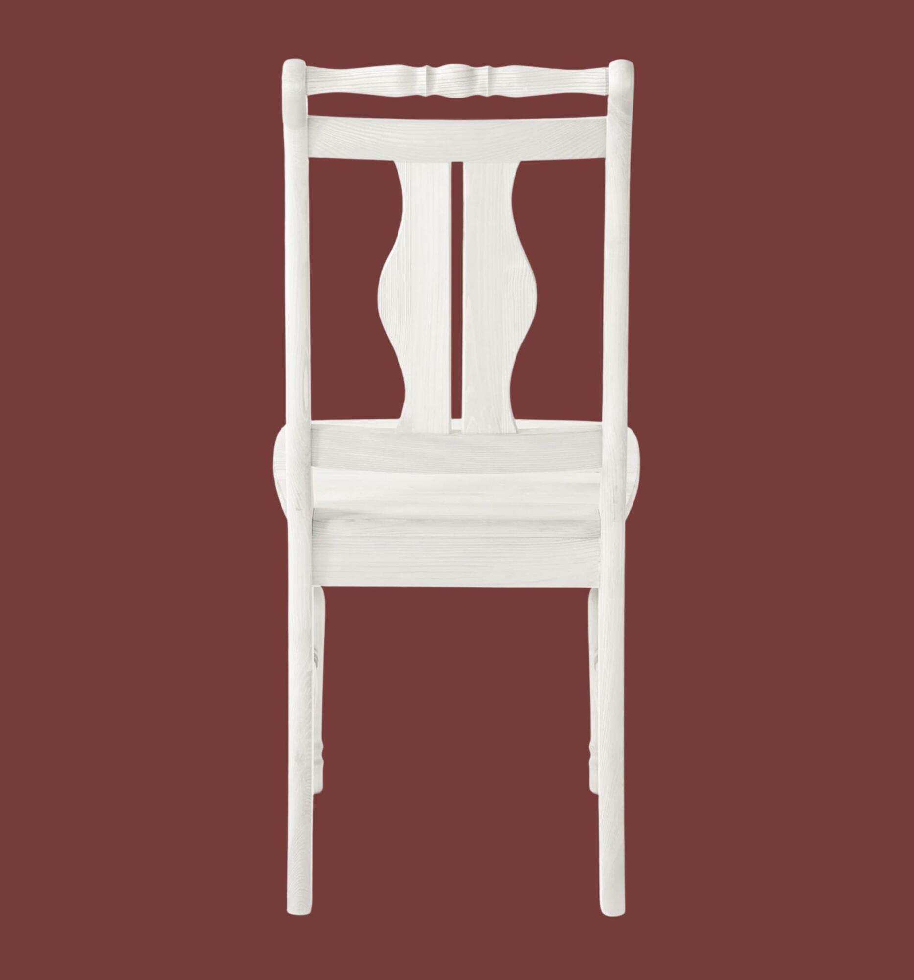 2x Stuhl Landhausstil Weiß 3