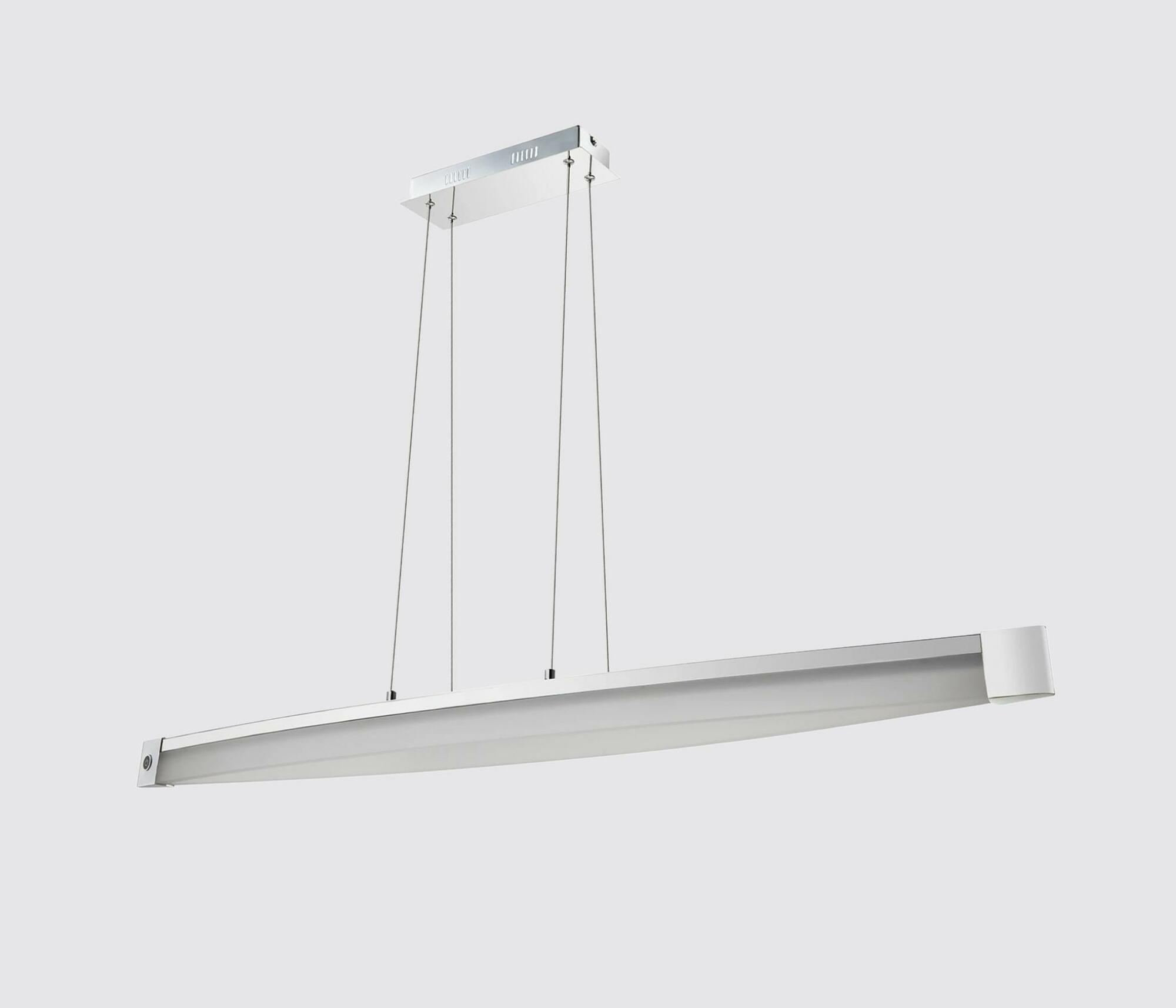Dimmbare LED-Pendelleuchte Metall Acrylglas 1