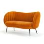 Flora Sofa 2-Sitzer Danny Amber 1