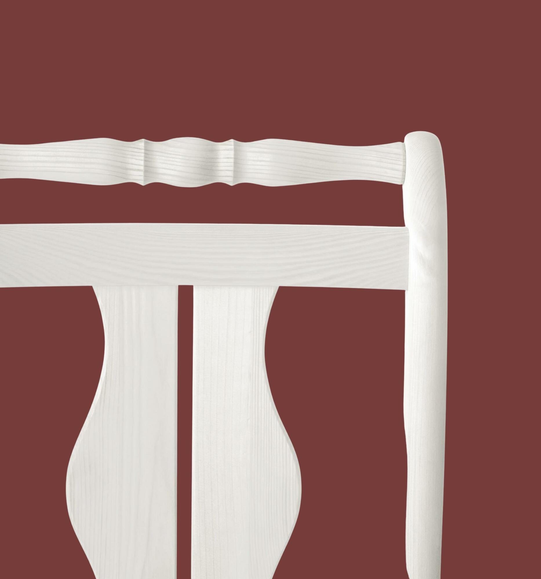 2x Stuhl Landhausstil Weiß 4