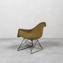 Eames Fiberglass LAR Chair by Herman Miller Khaki 3