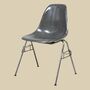 Eames Fiberglass Side Chair by Herman Miller Elephant Grey 0