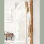 Garderobe aus Massivholz Eiche 1