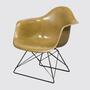 Eames Fiberglass LAR Chair by Herman Miller Khaki 0
