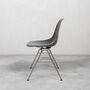 Eames Fiberglass Side Chair by Herman Miller Elephant Grey 2