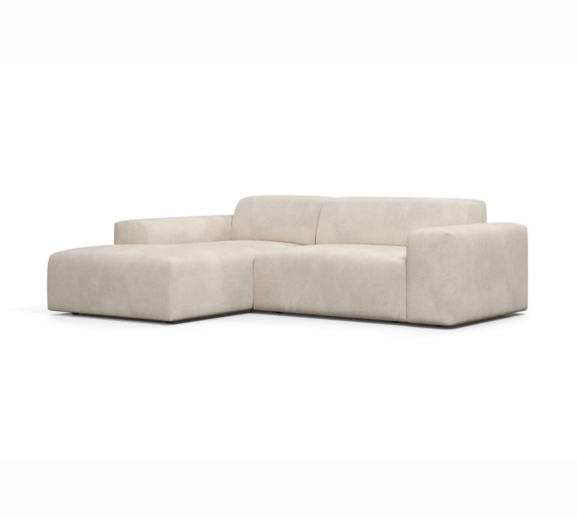 2-Sitzer Sofa Karen Récamiere Links Beige 2