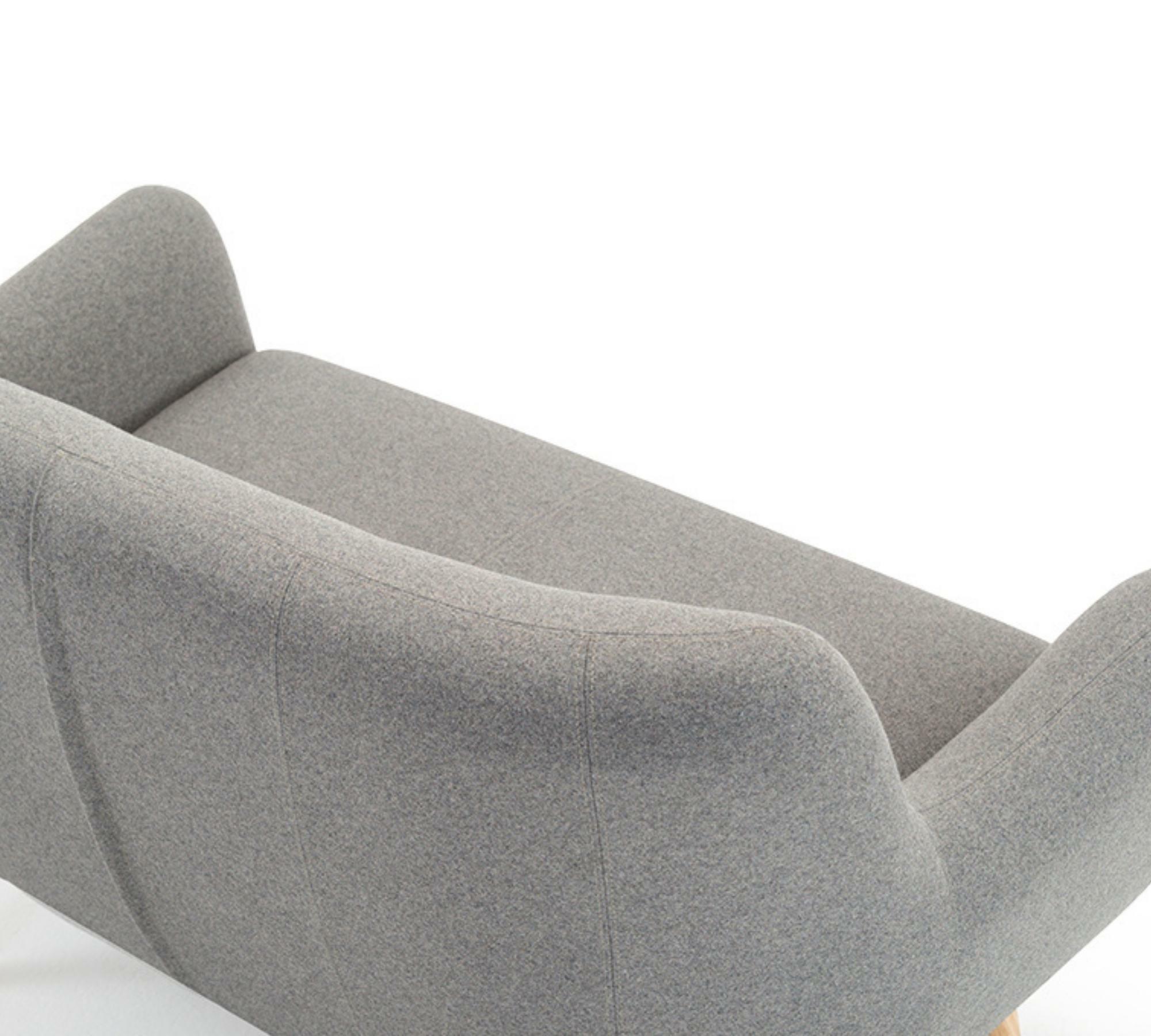 Herman Sofa 2-Sitzer Elliot Light Grey 4