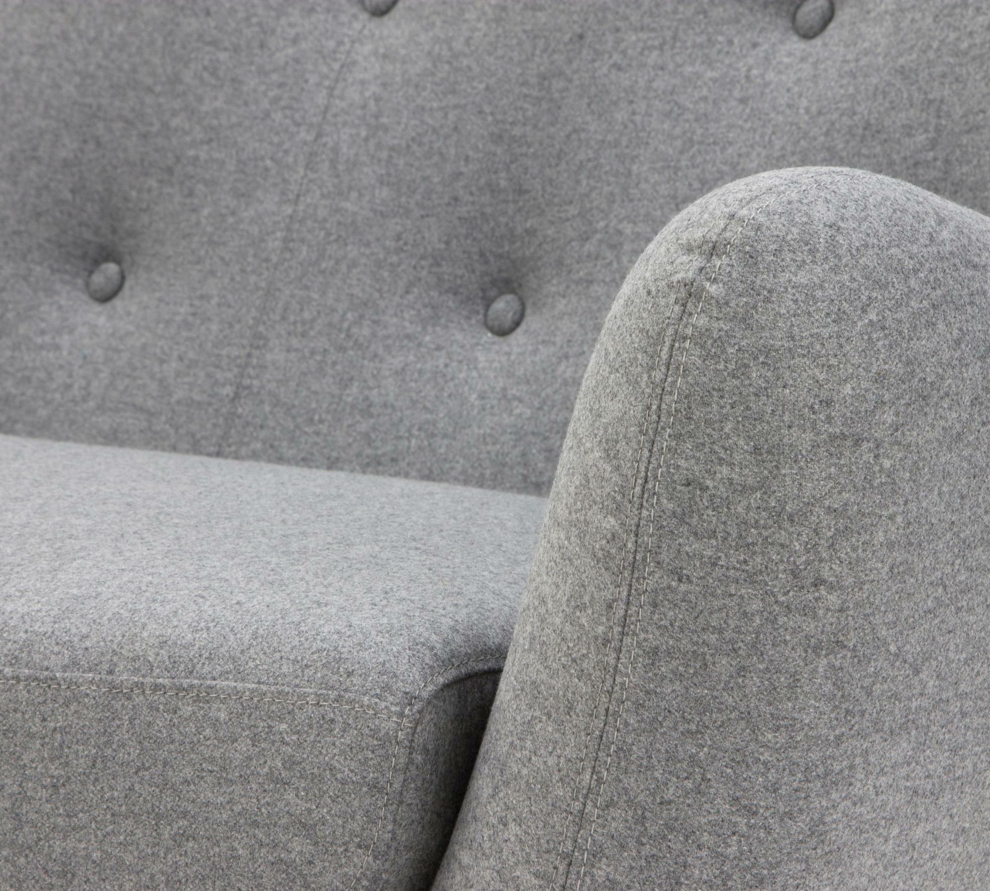 Herman Sofa 2-Sitzer Elliot Light Grey 5