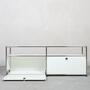 USM Haller Sideboard 2x1 Fächer Aufbau Goldgelb 2