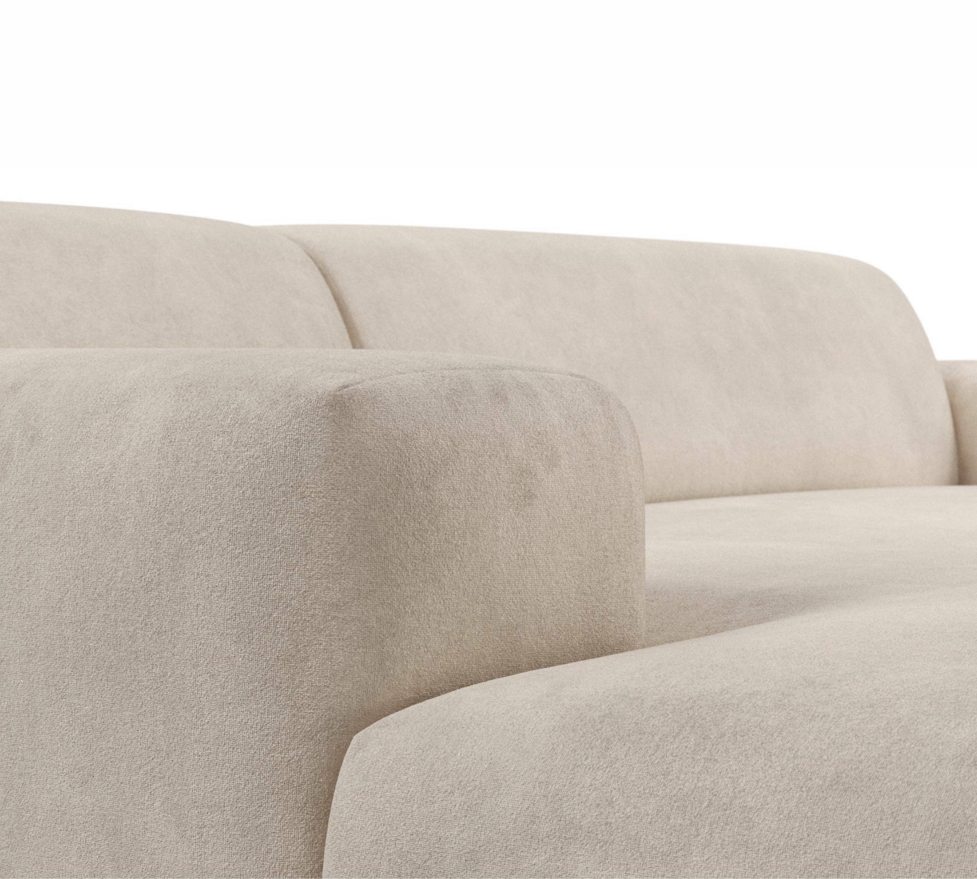 2-Sitzer Sofa Karen Récamiere Links Beige 8