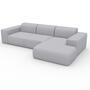 Pyllow Ecksofa Récamiere Rechts Lichtgrau 1