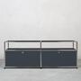 USM Haller Sideboard 2x1 Fächer Aufbau Anthrazitgrau 0