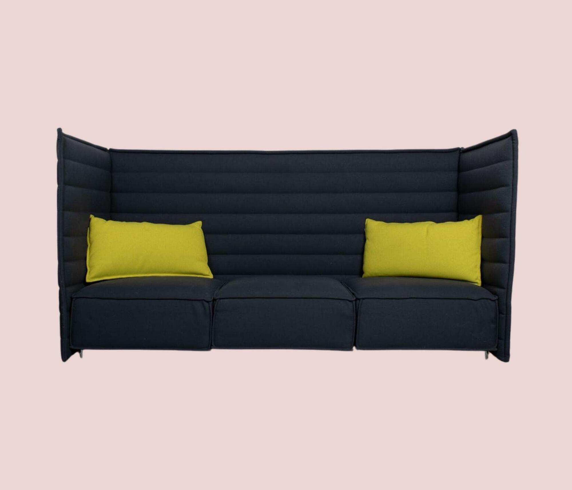 Vitra Alcove Sofa 3-Seater Anthrazit 0