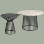 Couchtisch mit Tischplatte Betonoptik 2