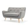 Herman Sofa 2-Sitzer Elliot Light Grey 1